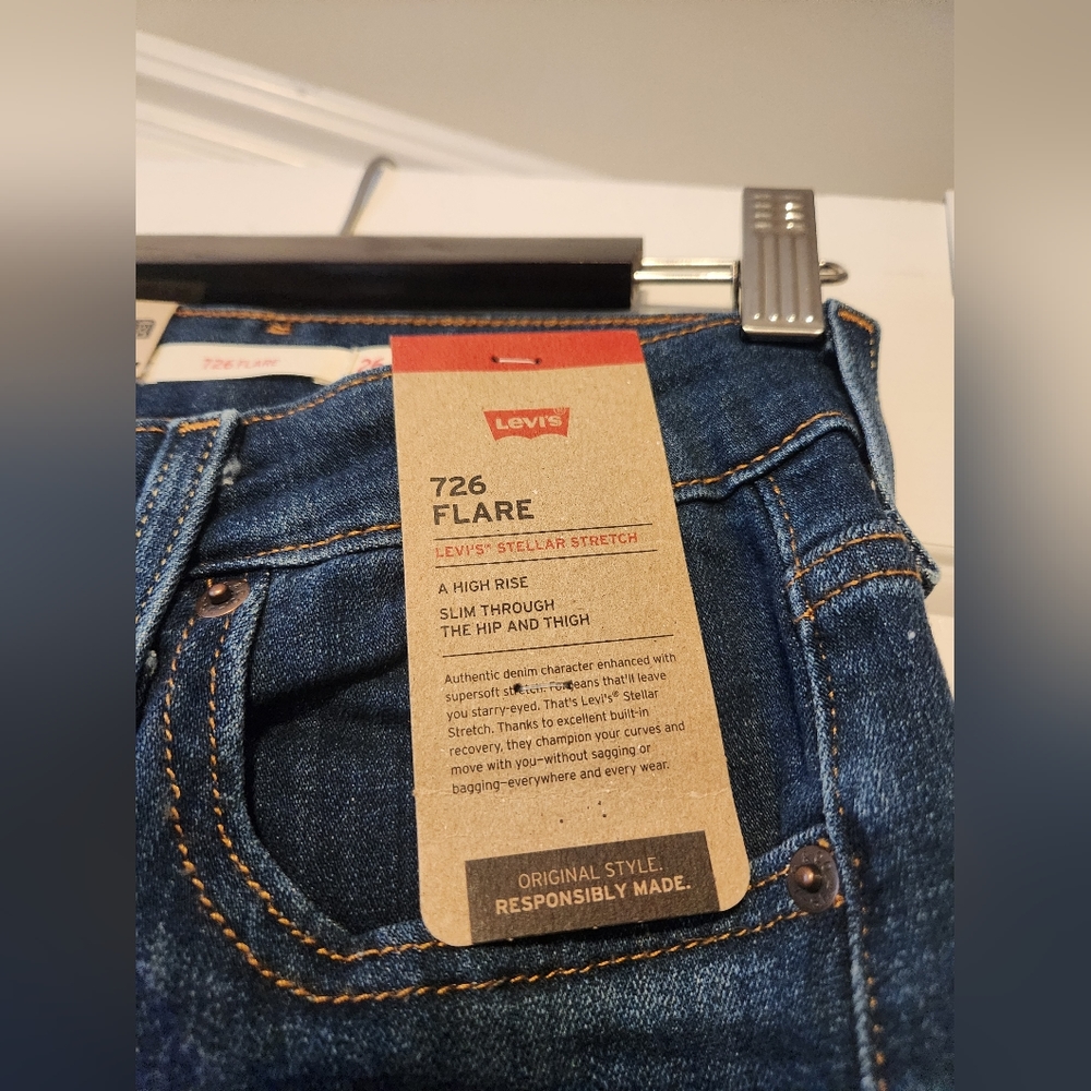 Levi's 726 flare jeans
